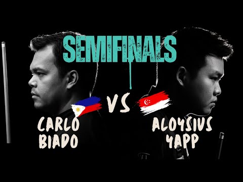 Carlo Biado vs Aloysius Yapp - Asian 10-Ball  Men's Championship - Semifinals