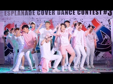 160910 Diamond cover SEVENTEEN - Shining Diamond + Mansae + Pretty U @ Esplanade#3 (Semi-Final)