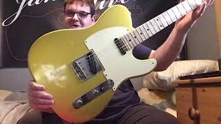 Video thumbnail for Fender custom shop Danny Gatton review and demo by James Oliver by James Oliver Guitar