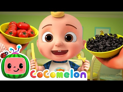 CoComelon ランチタイム！🍝 | パスタソング＆ランチボックスの形 | CoComelon ベビー向け動画 (CoComelon Lunch Time! 🍝 | Pasta Song + Shapes In My Lunch Box | CoComelon Nursery Rhymes)