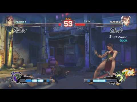 SSF4 HD Offline Casuals pt20: Fei Long(ProGamer) vs Chun-Li(SUPERLongD)