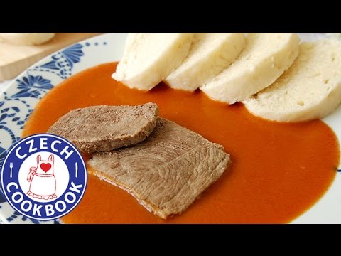 Beef with Sweet Tomato Sauce Recipe – Rajská omáčka - Czech Cookbook