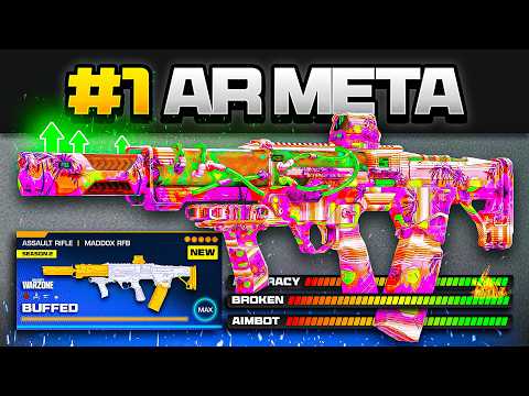 the BEST *BROKEN* META LOADOUT in Warzone after the NEW UPDATE! (Best MADDOX RFB Class)