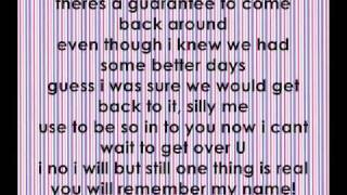 Remember My Name Jasmine Villegas with full lyrics on screen (studio Version)