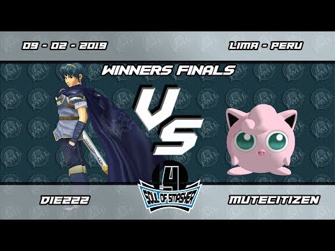 S.O.S. 4 - PML Die222 (Marth) vs MuteCitizen (Jigglypuff) - Winners Finals