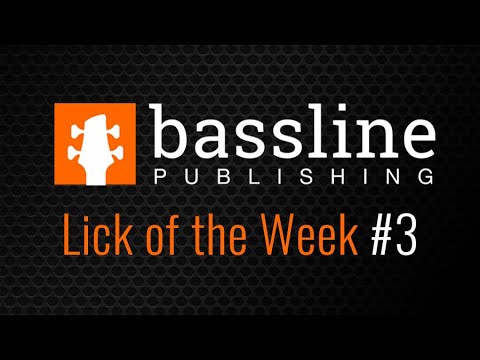 Bass Lick of the Week #3 (2026)