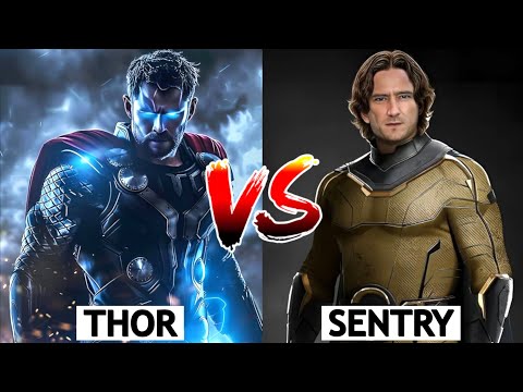 Thor Vs Sentry Fight Comparison | In Hindi | BNN Review