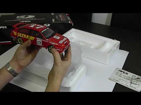 Dick Johnson/John Bowe 1989 Tooheys 1000 Winner 1:18 scale model unboxing