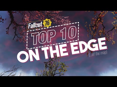 The 10 BEST camp locations on the edge of the map | Fallout 76