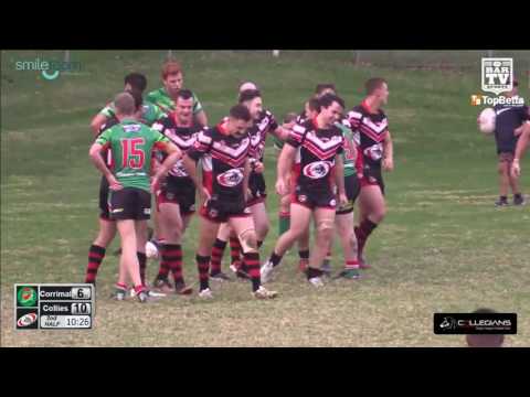 2016 ICRL Round 5 - 1st Grade Highlights - Corrimal Cougars Vs Collegians