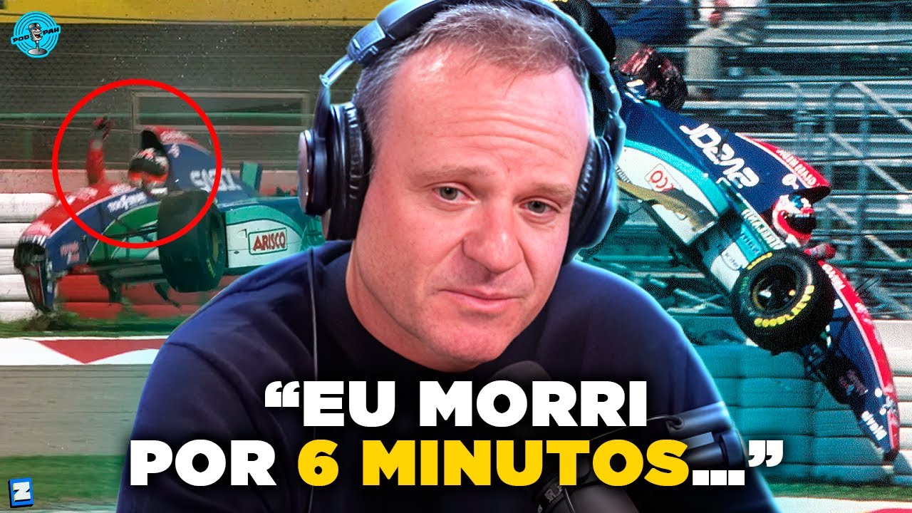Acidente quase FATAL de Rubinho Barrichello