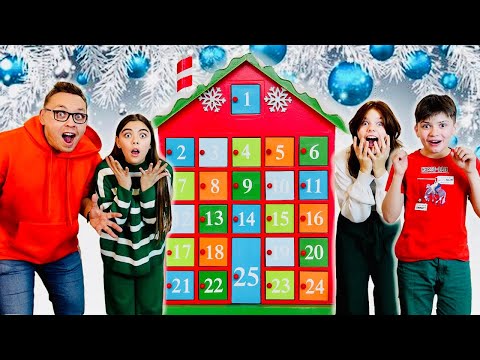 CEL MAI MARE CALENDAR ADVENT ! CE CADOURI VOM DESCOPERI ?