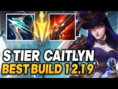 This is why Caitlyn is S tier in 12.19 - Caitlyn ADC Gameplay