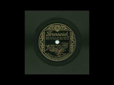 Orquesta Tipica Ricardo L. Brignolo - A Mi Juego Me Han Llamao - Brunswick 41378