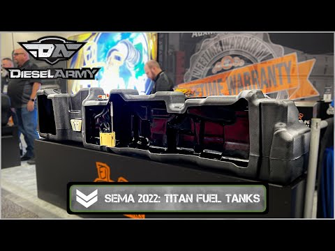 SEMA 2022: Titan Delivers Long-Range Capacity For GM 1500 Diesels