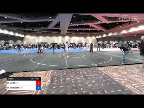 132 Lbs Consolation - Bradley Lintz, Punisher Wrestling Club Vs Owen Woolcott, M2 Training Center