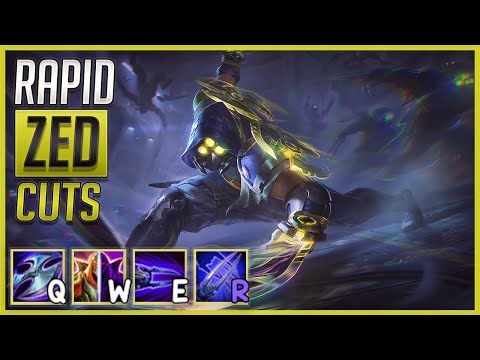ZED MONTAGE | Zed 100% calculated | High IQ Zed | Season 11 |