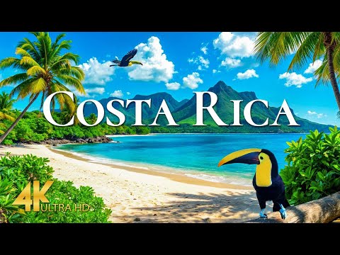 FLYING OVER COSTA RICA 4K UHD - Stunning Footage Central Costa Rica with Cinematic Music