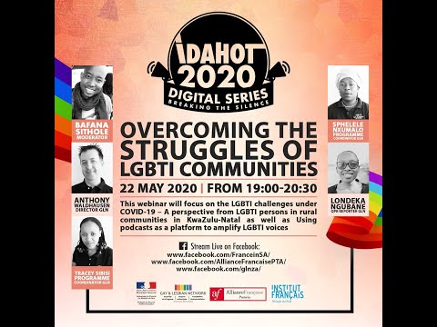 IDAHOT 2020 - Overcoming struggles of the LGBTI community