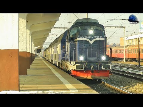 Jerry~LDH1250 80-0516-2 & Mecanic Super Engineer in Gara Cluj Napoca Station - 25 January 2020