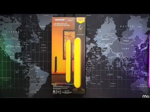 MONSTER ILLUMINESSENCE 2 LED LIGHT BAR KIT WITH REMOTE CONTROL UNBOXING & REVIEW!!!