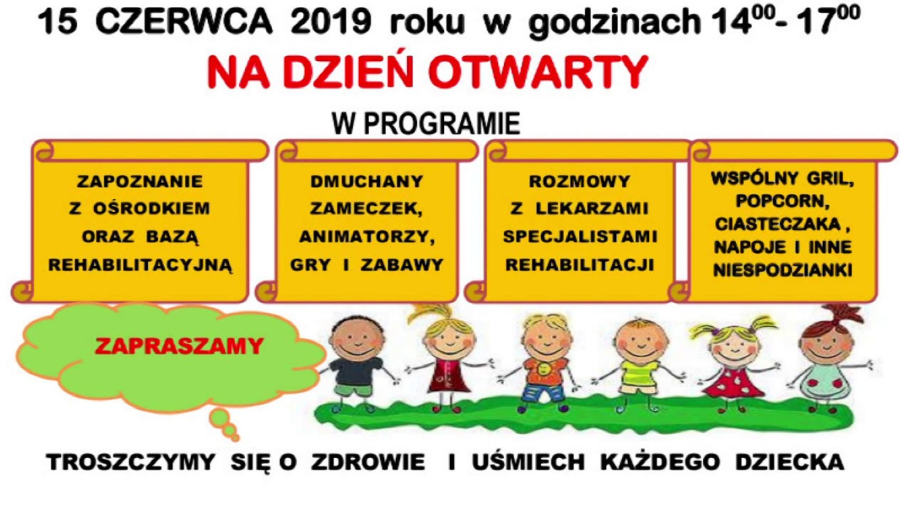 Dzień otwarty ORL w Rafałówce – ogłoszenie