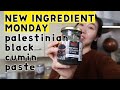 TRYING PALESTINIAN BLACK CUMIN PASTE NEW INGREDIENT MONDAYS Habatul Baraka قزحة Qizha