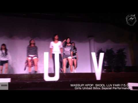 Girls United (Minx Special Performance) on WASSUP! KPOP: SKOOL LUV FAIR