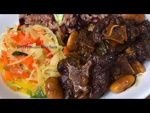 THE BEST STEW OXTAILS || TERRI-ANN’S KITCHEN AND BUTTER BEANS