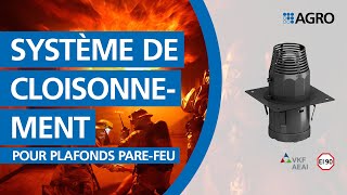 Systèmes de cloisonnement pour plafonds DS 90 / 74 mm et DS 90 / 120 mm