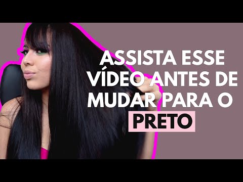 VALE A PENA PINTAR O CABELO DE PRETO? | PONTOS POSITIVOS e NEGATIVOS