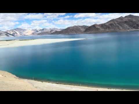 Pangong Tso (Lake), Ladakh #ladakhtourism #pangonglake #pangongtso