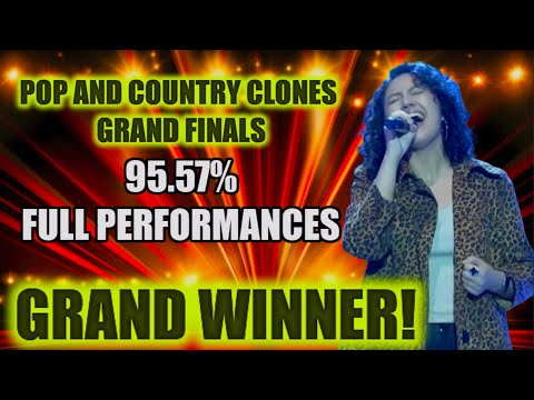 DARRYL SHAINE JIANDANI-GRAND WINNER OF POP AND COUNTRY CLONES GRAND FINALS as MILEY CYRUS