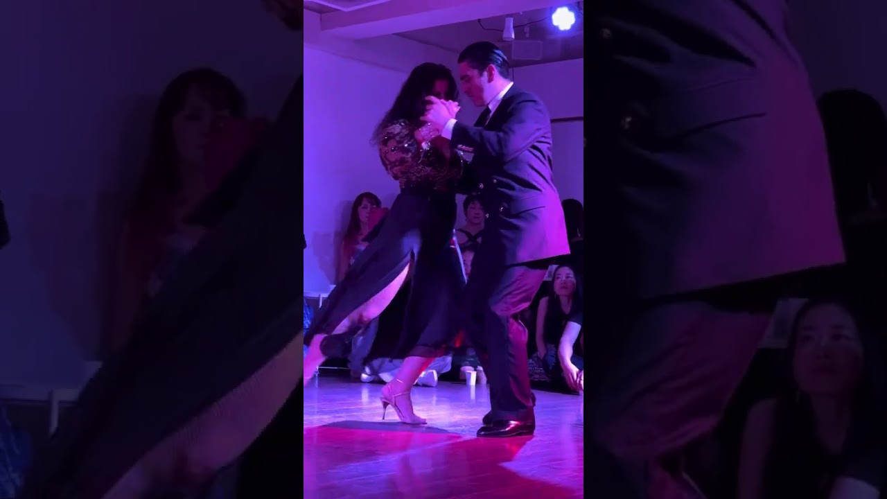 Marcela Duran y Diego Ortega bailan Don Agustín Bardi-Osaldo Pugliese.