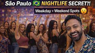 São Paulo Nightlife 🇧🇷 | Where to Party in Weekday vs Weekend Guide | Brazilian Women Girls