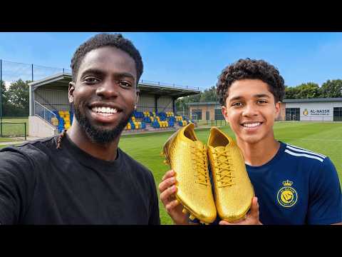 I Surprised Kid Ronaldo For His Birthday, DREAM Football Boots