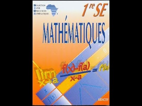 Télécharger Mathématiques CIAM 1ère SE (Sciences expérimentales) - Série D gratuitement en PDF