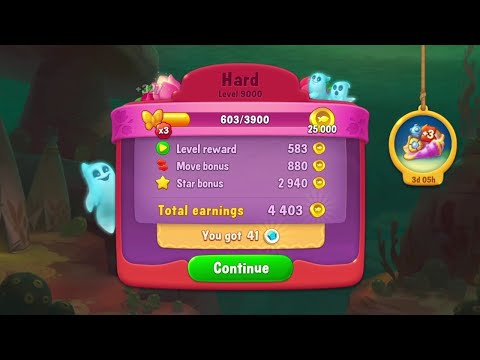 @Fishdom Win Strikes Level 8998 - 9000