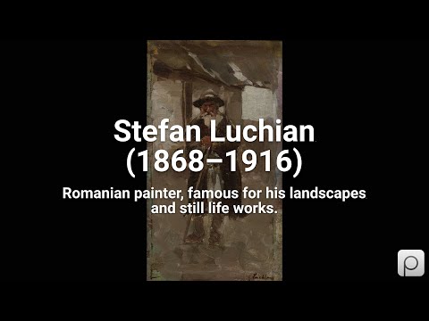 Stefan Luchian (1868–1916). Find public domain images of Stefan Luchian (1868–1916) at https://PI...