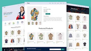 Build and Deploy Ecommerce Website With HTML CSS J