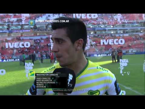 Camacho: “Se nos escapó en la última pelota”". Independiente 1 - Defensa y Justicia 1. Fecha 11. FPT