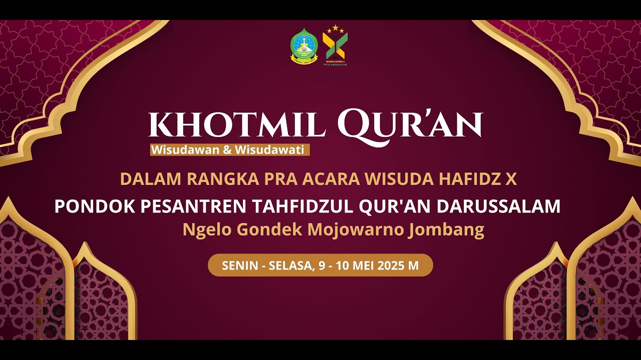 Wisuda Hafidz Quran di YPSMA – anak-anak meraih ijazah hafalan