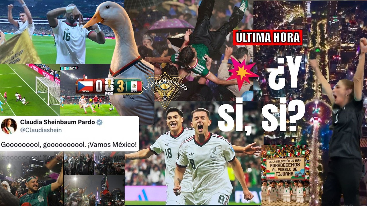 💥¿Y si, si? México gana por fin jugando Bien, ANGEL ATASCADO! Una felicidad para despertar y unirnos