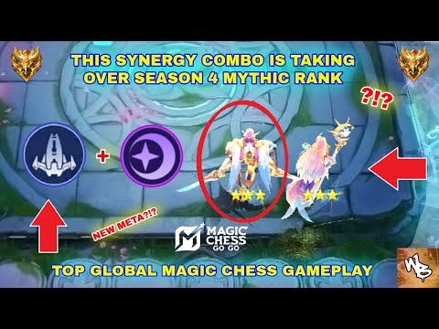 !NEW PATCH! OVERPOWERED TOP GLOBAL META SYNERGY COMBO - BEST MAGIC CHESS STRATEGY- MAGIC CHESS GO GO