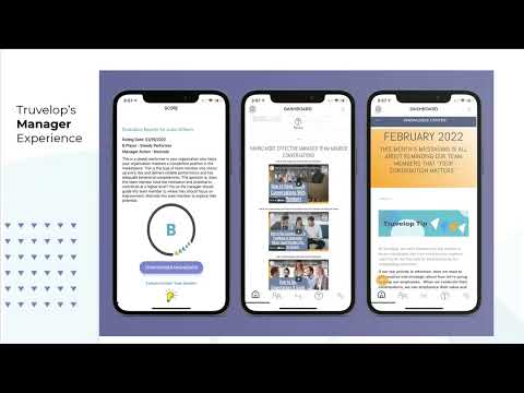 Truvelop video/presentation/materials