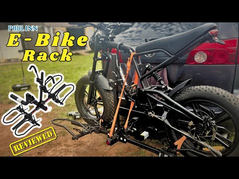 PAULINN Folding E-bike Rack for 2" Tow Hitch - Install/Review
