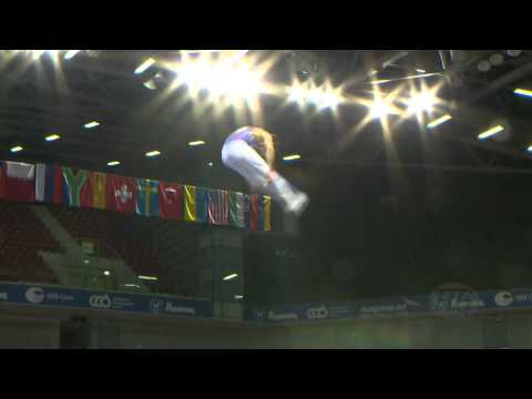 Sergei AZARIAN (RUS) -- 2013 Trampoline Worlds, Qualifications