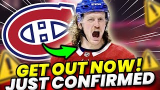 URGENT ANNOUNCEMENT! HAS BEEN CONFIRMED - MONTREAL CANADIENS NEWS #montrealcanadiens