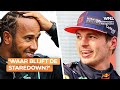 Spannende tweestrijd Max Verstappen en Louis Hamilton