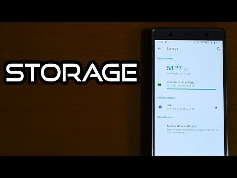 💡SONY XPERIA XZ2 Premium Tips🔨: Storage! 📱[4K]